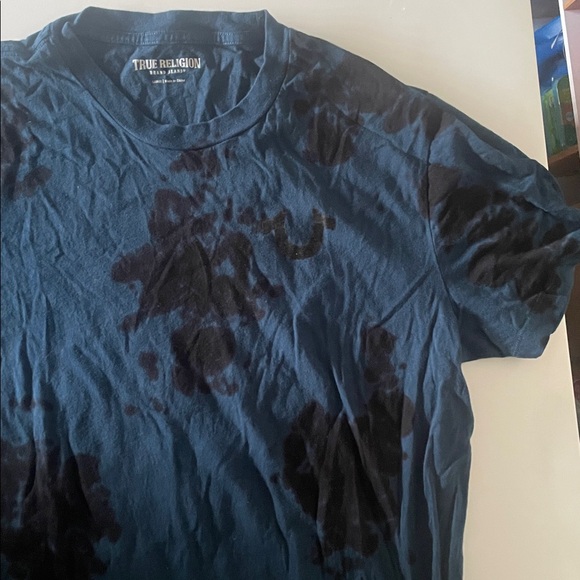 True Religion Navy and Black T-Shirt - Picture 1 of 3